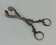 A pair of Antique Continental sugar scissors with