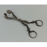 A pair of Antique Continental sugar scissors with