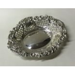 An Edwardian silver bonbon dish. Birmingham. Appro