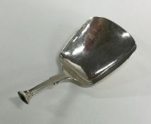 A Victorian silver caddy spoon. Birmingham. By Yap