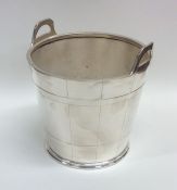 A good quality silver plated ice bucket. By Elking