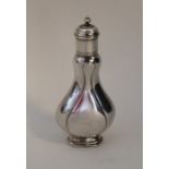 A large 18th Century English silver scent bottle w