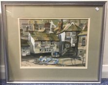 SONIA ROBINSON (British b. 1927): A framed and gla