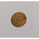 An American $5 coin. Approx. 8.5 grams. Est. £300