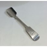 NEWCASTLE: A Georgian silver stilton scoop of fidd