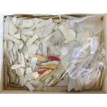 A box containing Mahjong counters and other MOP di