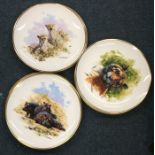 A set of eight limited edition David Shepherd plat