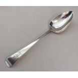 DUBLIN: A good Irish silver tablespoon with creste