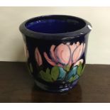 MOORCROFT: A baluster shaped jardiniere decorated