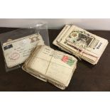 A collection of old love letters and cards. Est. £