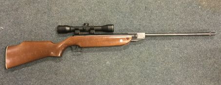 A 'Hawk' air rifle. Est. £30 - £50.