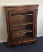 A late Victorian pier cabinet. Est. £40 - £60.