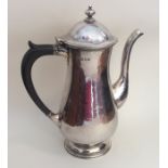 GUILD OF HANDICRAFTS: A heavy large silver coffee