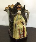 A Burleigh ware jug mounted with the Queen. Est. £