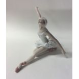 A Lladro figure of a ballerina. Est. £20 - £30.