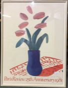 DAVID HOCKNEY (British b.1937 ): A framed and glaz