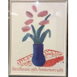 DAVID HOCKNEY (British b.1937 ): A framed and glaz