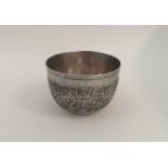 AUGSBURG: An unusual German silver tumbler cup of