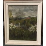 PATRICIA FISHWICK (British b.1929): A framed oil o