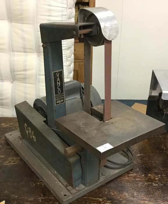 A Vanco belt sander.