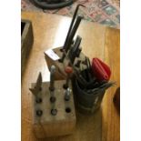 Old metal punches etc.