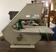 A Burgess bench mounted band saw BBS 20.