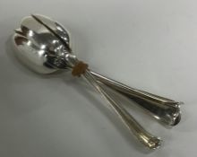 A set of six OE pattern silver teaspoons. Approx.