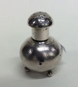 An unusual silver pepper with textured body. Appro