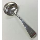 EXETER: An OE pattern silver sauce ladle. 1838. By