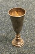 An Edwardian silver Kiddush cup. Approx. 21 grams.