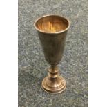 An Edwardian silver Kiddush cup. Approx. 21 grams.