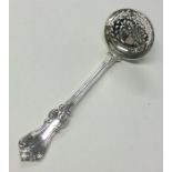 A good quality Victorian silver sifter spoon. Lond