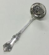 A good quality Victorian silver sifter spoon. Lond