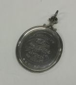 EDINBURGH: A Georgian silver medal inscribed, 'Mer