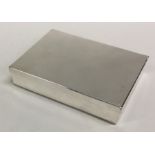 A good quality Victorian silver sandwich box. Shef