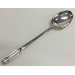 CHESTER: A large rare silver basting spoon / marro