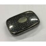 An attractive Austrian Niello and silver snuff box