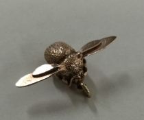 An unusual miniature pendant in the form of a bee