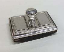 CHESTER: A rare double stamp box / blotter. Approx