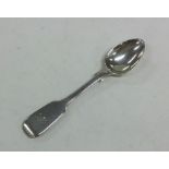 A dinky fiddle pattern silver spoon. London. By GA