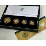 A Royal Mint 2002 United Kingdom gold proof Four C