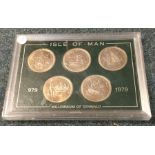 An Isle of Man 1979 five Crown set. Est. £15 - £20