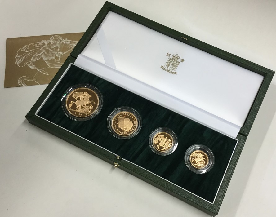 A 2004 Royal Mint United Kingdom gold proof Four C