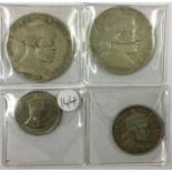 A group of silver Ethiopian coins. Est. £30 - £40.