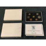 A 1985 Royal Mint proof coin collection together w