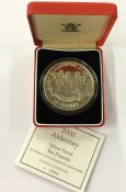 A heavy cased Royal Mint proof Queen Elizabeth, Th