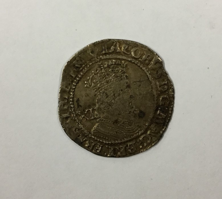 A James I silver Shilling. Est. £80 - £120. - Image 2 of 2