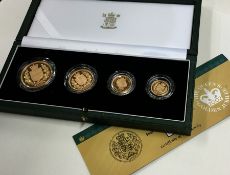 A Royal Mint 2002 United Kingdom gold proof Four C