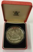 A heavy cased Royal Mint proof Queen Elizabeth, Th