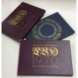 Two cased 'Coinage of Great Britain 1970' coin set